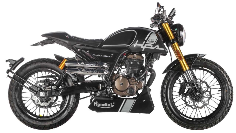 モンディアル HPS 125 MAT BLACK|かっこよ! 超クール原付二種『モンディアル』125軍団参上、日本限定の250もあるぞ【東京MCショー】