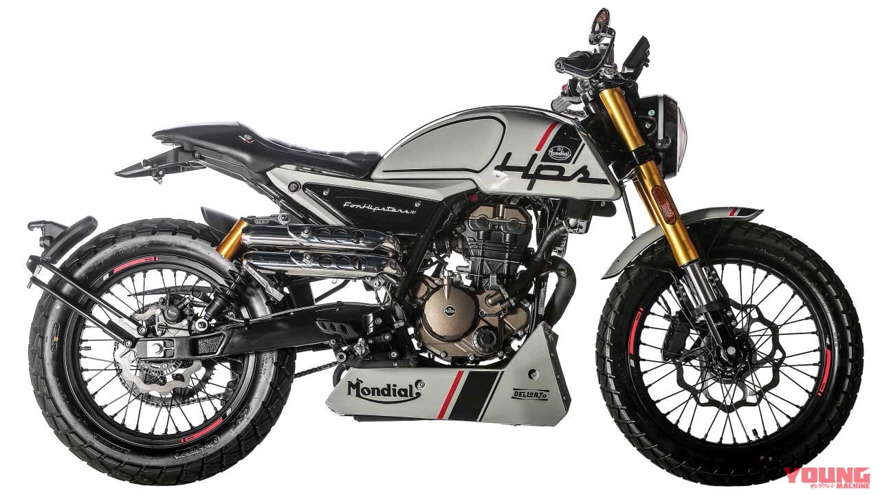 モンディアル HPS 125 GRAY|かっこよ! 超クール原付二種『モンディアル』125軍団参上、日本限定の250もあるぞ【東京MCショー】