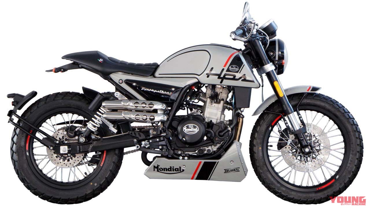 モンディアル HPS 300 GRAY|かっこよ! 超クール原付二種『モンディアル』125軍団参上、日本限定の250もあるぞ【東京MCショー】