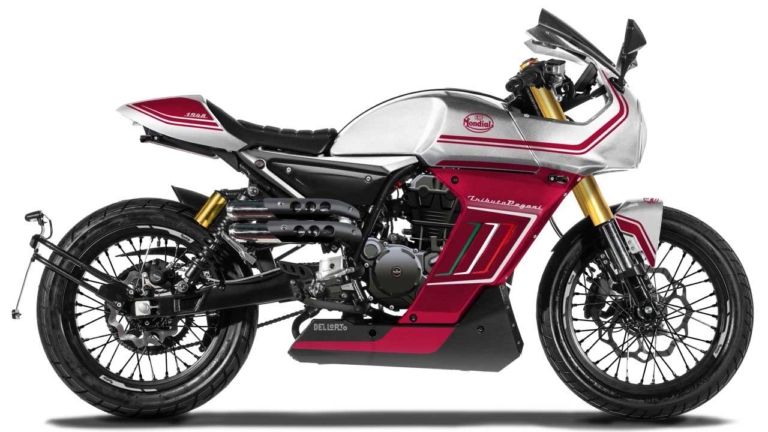 モンディアル スポーツクラシック パガーニ 125 WHITE/RED|かっこよ! 超クール原付二種『モンディアル』125軍団参上、日本限定の250もあるぞ【東京MCショー】