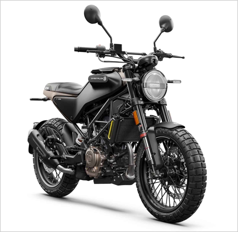 ハスクバーナ スヴァルトピレン125[新型バイクカタログ]：原付二種版でも豪華な造り