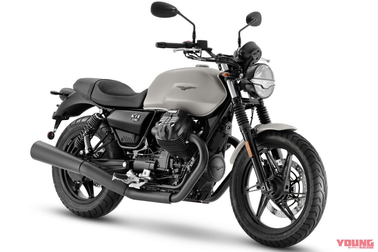 モトグッツィ V7ストーン|限定仕様も登場! モト・グッツィ2022年モデル「V85TT/V7ストーン/V9ボバー」発売