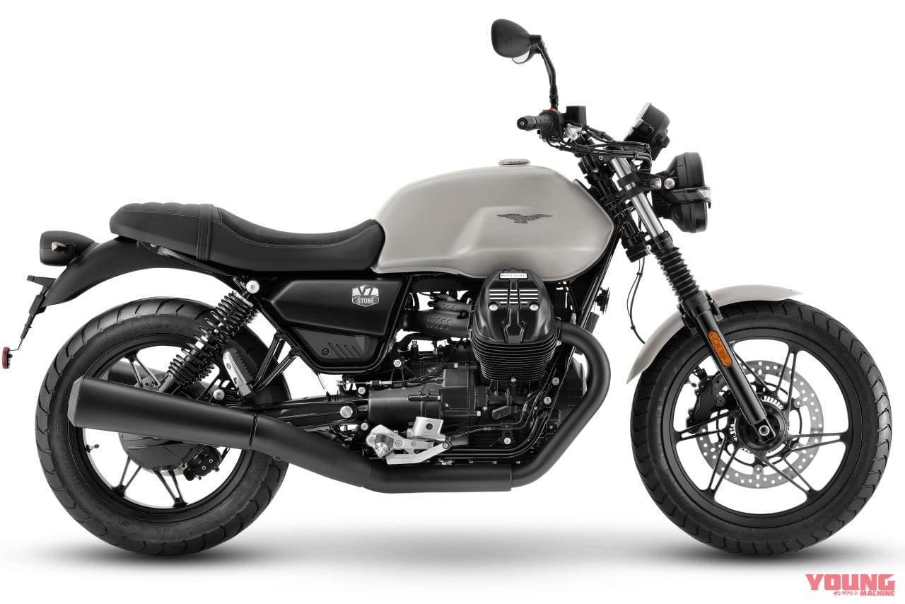 モトグッツィ V7ストーン|限定仕様も登場! モト・グッツィ2022年モデル「V85TT/V7ストーン/V9ボバー」発売