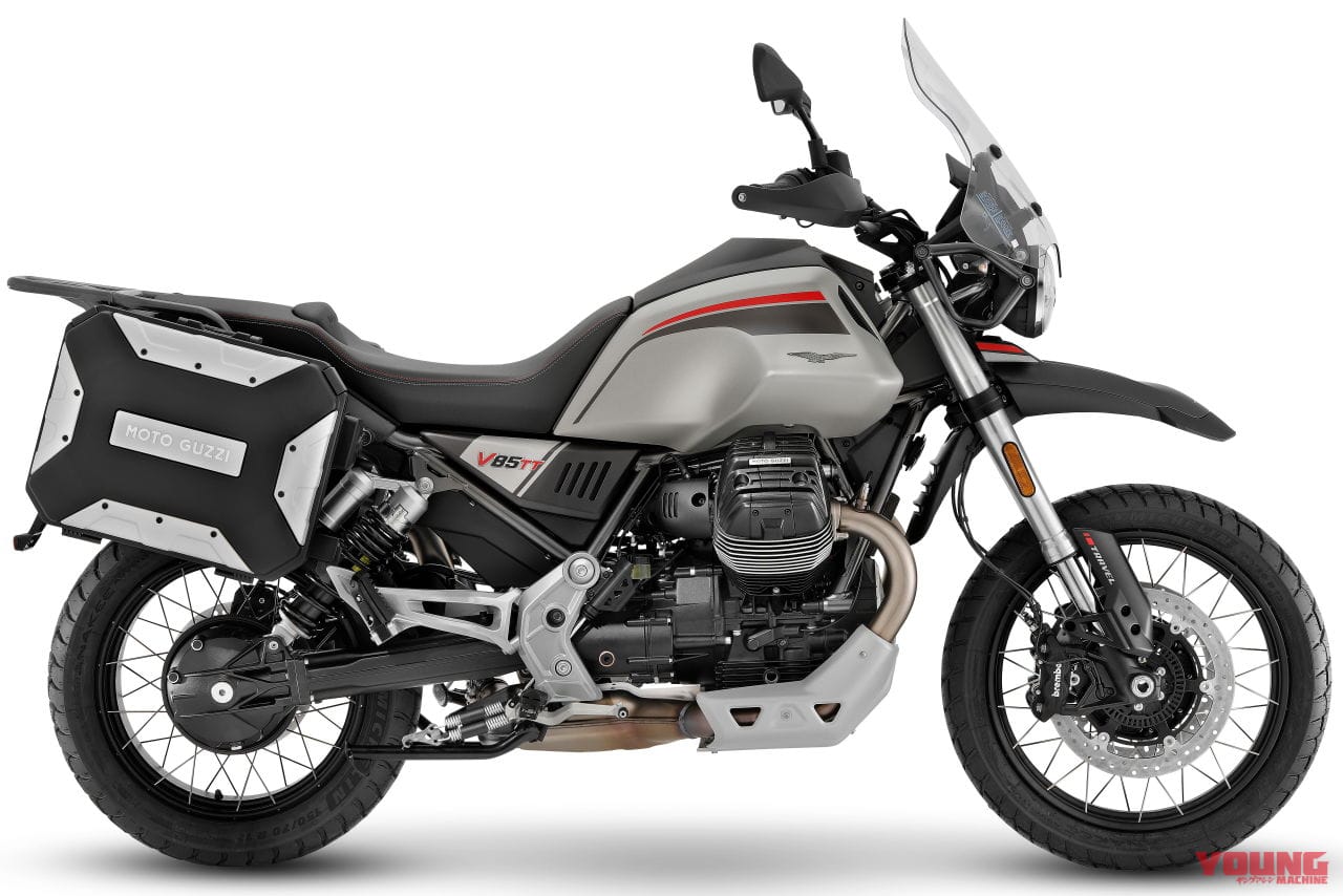 モトグッツィ V85TT トラベル|限定仕様も登場! モト・グッツィ2022年モデル「V85TT/V7ストーン/V9ボバー」発売