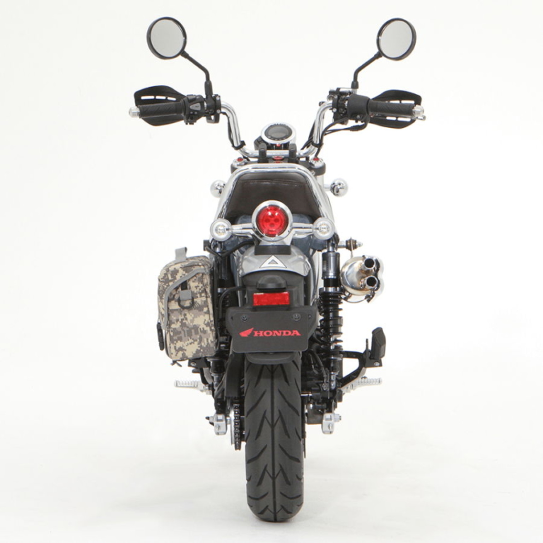 ダックス125|カスタマイズ車|ホンダ「ダックス125」足つきチェック&カスタム車も世界初公開! グレーもあった!!