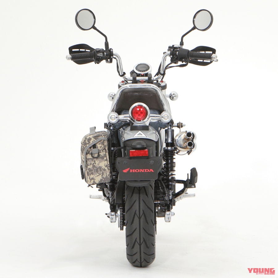 ダックス125|カスタマイズ車|ホンダ「ダックス125」足つきチェック&カスタム車も世界初公開! グレーもあった!!