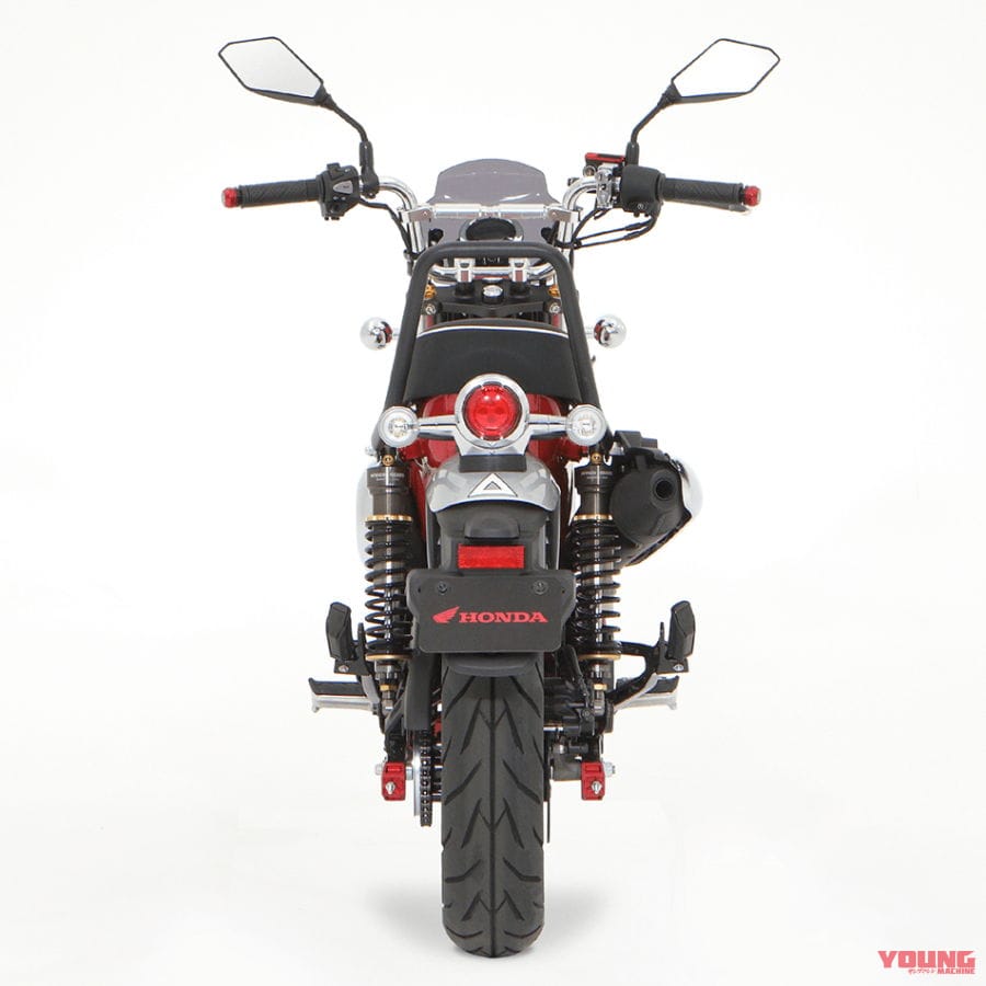 ダックス125|カスタマイズ車|ホンダ「ダックス125」足つきチェック&カスタム車も世界初公開! グレーもあった!!