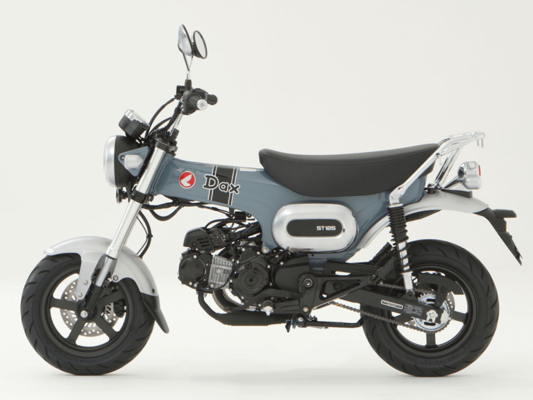 ダックス125|カスタマイズ車|ホンダ「ダックス125」足つきチェック&カスタム車も世界初公開! グレーもあった!!