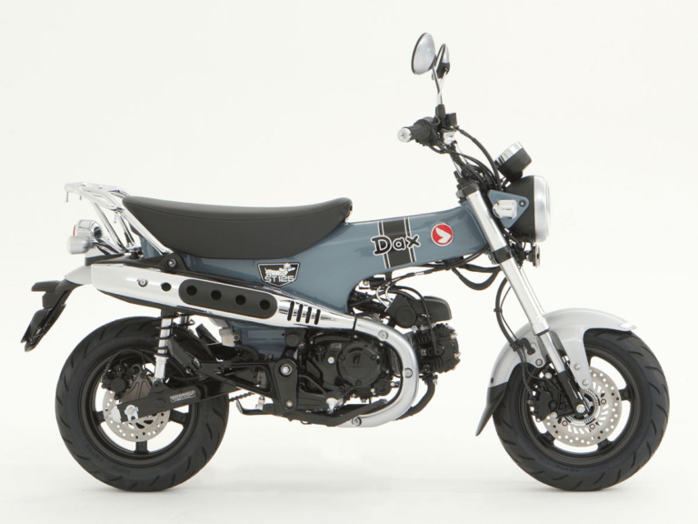 ダックス125|カスタマイズ車|ホンダ「ダックス125」足つきチェック&カスタム車も世界初公開! グレーもあった!!