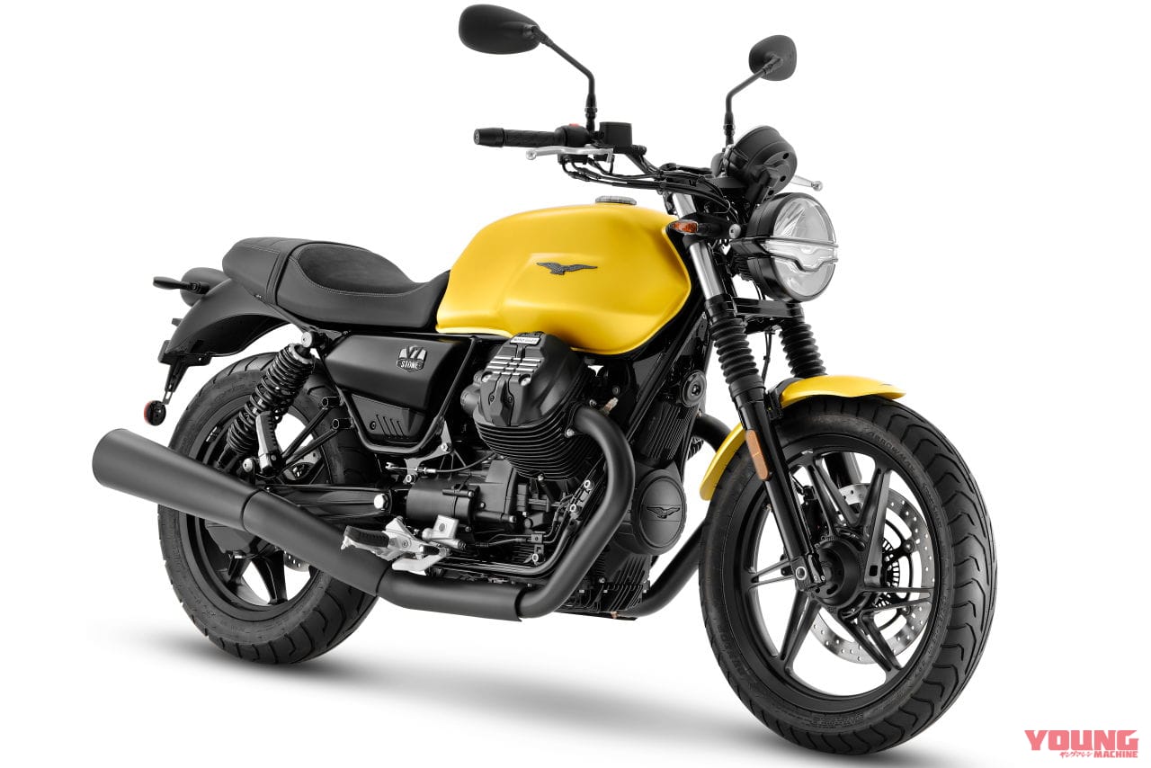 モトグッツィ V7ストーン|限定仕様も登場! モト・グッツィ2022年モデル「V85TT/V7ストーン/V9ボバー」発売
