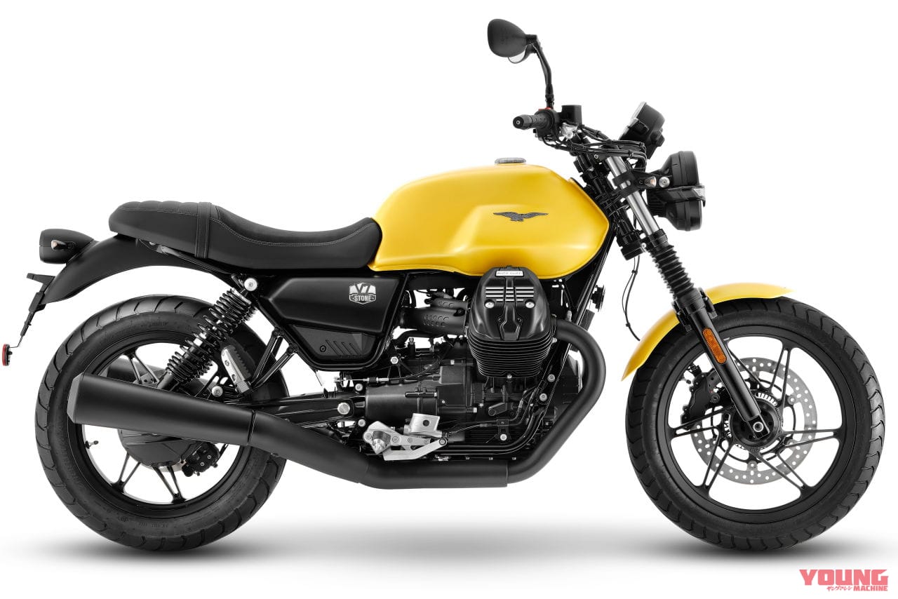 モトグッツィ V7ストーン|限定仕様も登場! モト・グッツィ2022年モデル「V85TT/V7ストーン/V9ボバー」発売