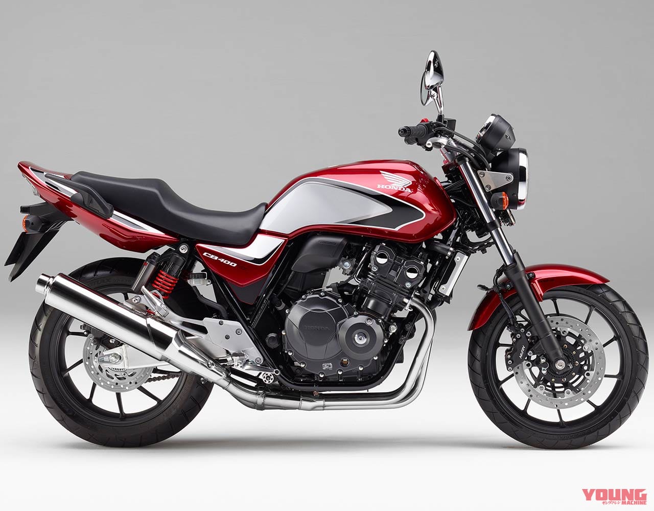 CB400SF（NC31） CBX赤白タイプラインステッカー ACP（エーシーピー）：バイク用品・パーツのゼロカスタム - パーツ