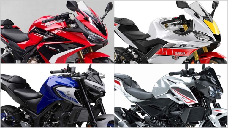 [’22前期版]国産新型バイクカタログ：251〜400cc小型二輪総まとめ#1(スポーツツーリング＆ネイキッド)