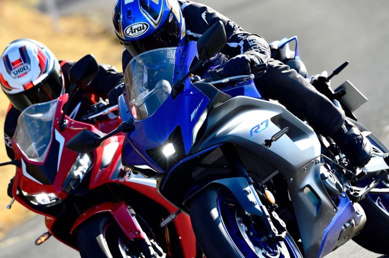 YAMAHA YZF-R7|HONDA CBR650R|丸山浩の新型ヤマハYZF-R7峠道走行インプレ【vsライバル徹底比較#3:RS660/CBR650R/ニンジャ650】