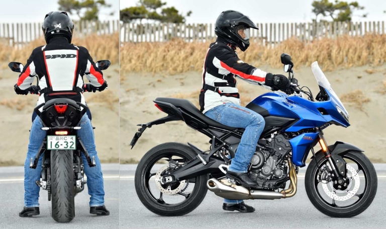 TRIUMPH TIGER SPORT 660|ライディングポジション|トライアンフ タイガースポーツ660試乗インプレ【日常にもツーリングにも、すべてに”ちょうどいい”】