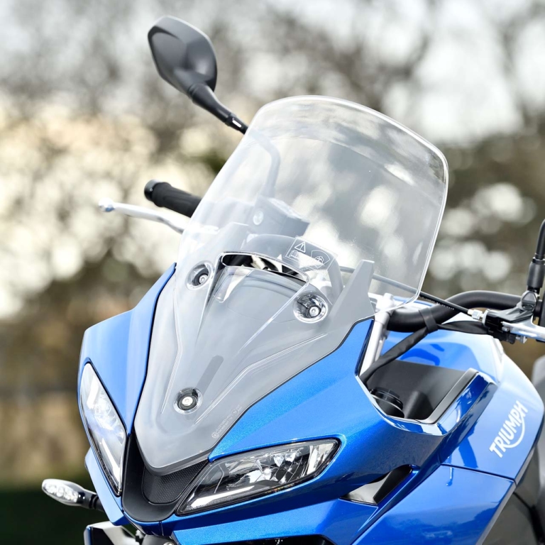 TRIUMPH TIGER SPORT 660|スクリーン|トライアンフ タイガースポーツ660試乗インプレ【日常にもツーリングにも、すべてに”ちょうどいい”】