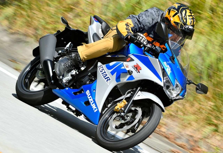 スズキGSX-R125 ABS|“マシン オブ ザ イヤー2021″結果発表:ストリートスポーツ50〜125cc部門【ハンターカブが破竹の勢いで快進撃】