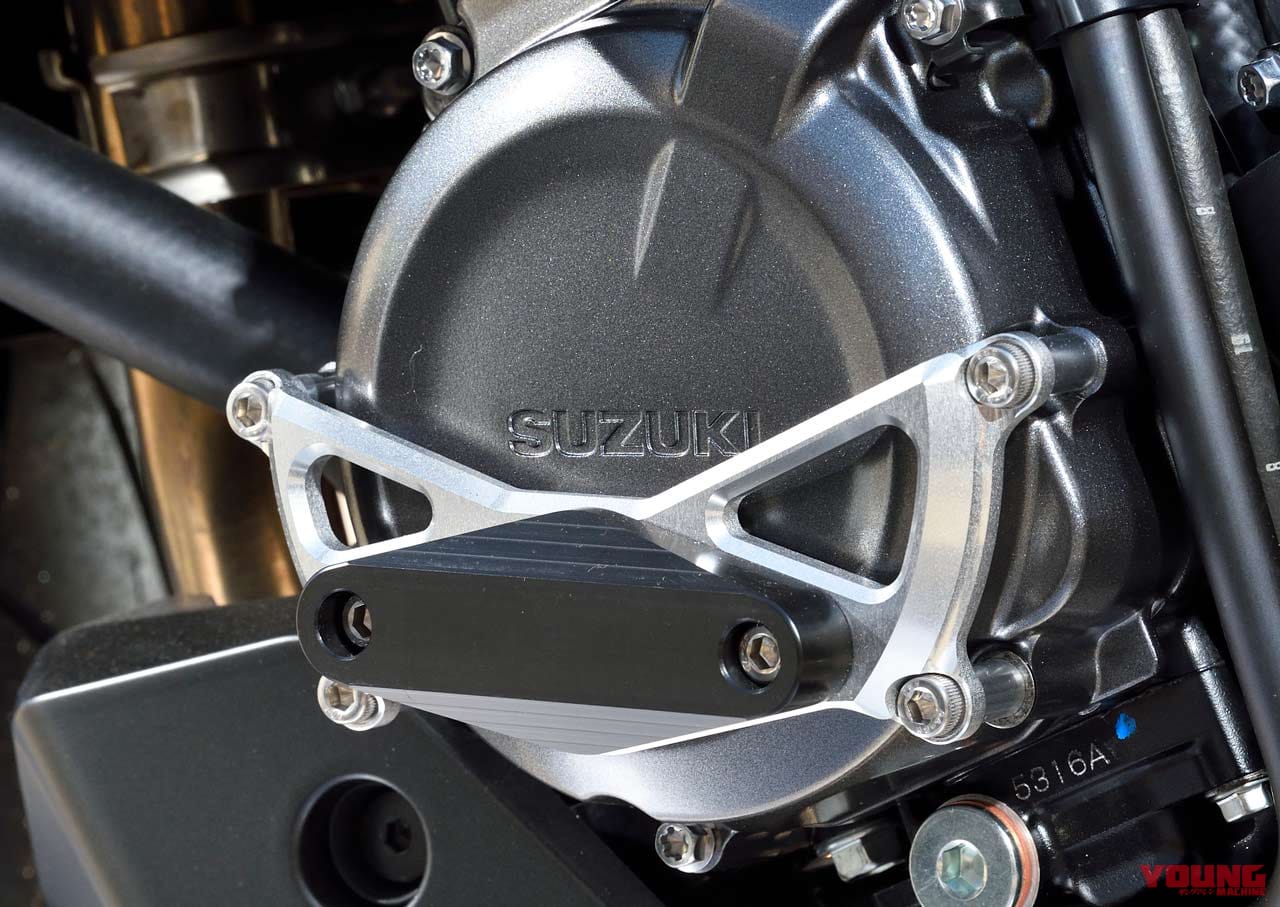 GSX-S1000 エンジンスライダー|ベビーフェイス|ベビーフェイスGSX-S1000カスタム【操る楽しみをスープアップするオリジナルパーツ】