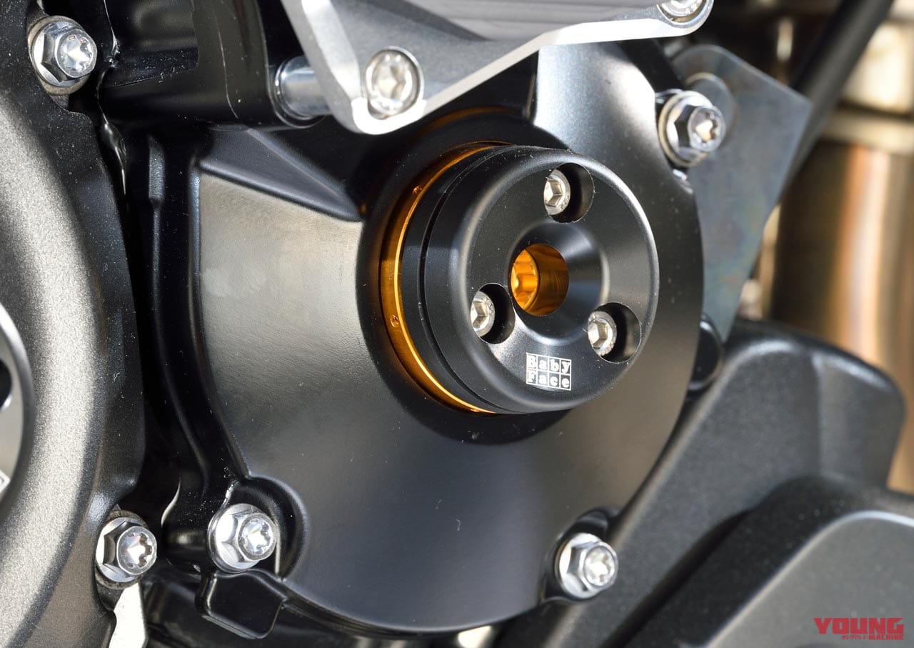 GSX-S1000 タイミングホールプラグ|ベビーフェイス|ベビーフェイスGSX-S1000カスタム【操る楽しみをスープアップするオリジナルパーツ】