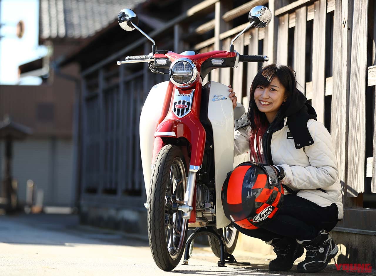 HONDA スーパーカブC125|岡崎静夏のホンダ最新バイク部門別セレクション【特別版! 静夏オブザイヤー’22】