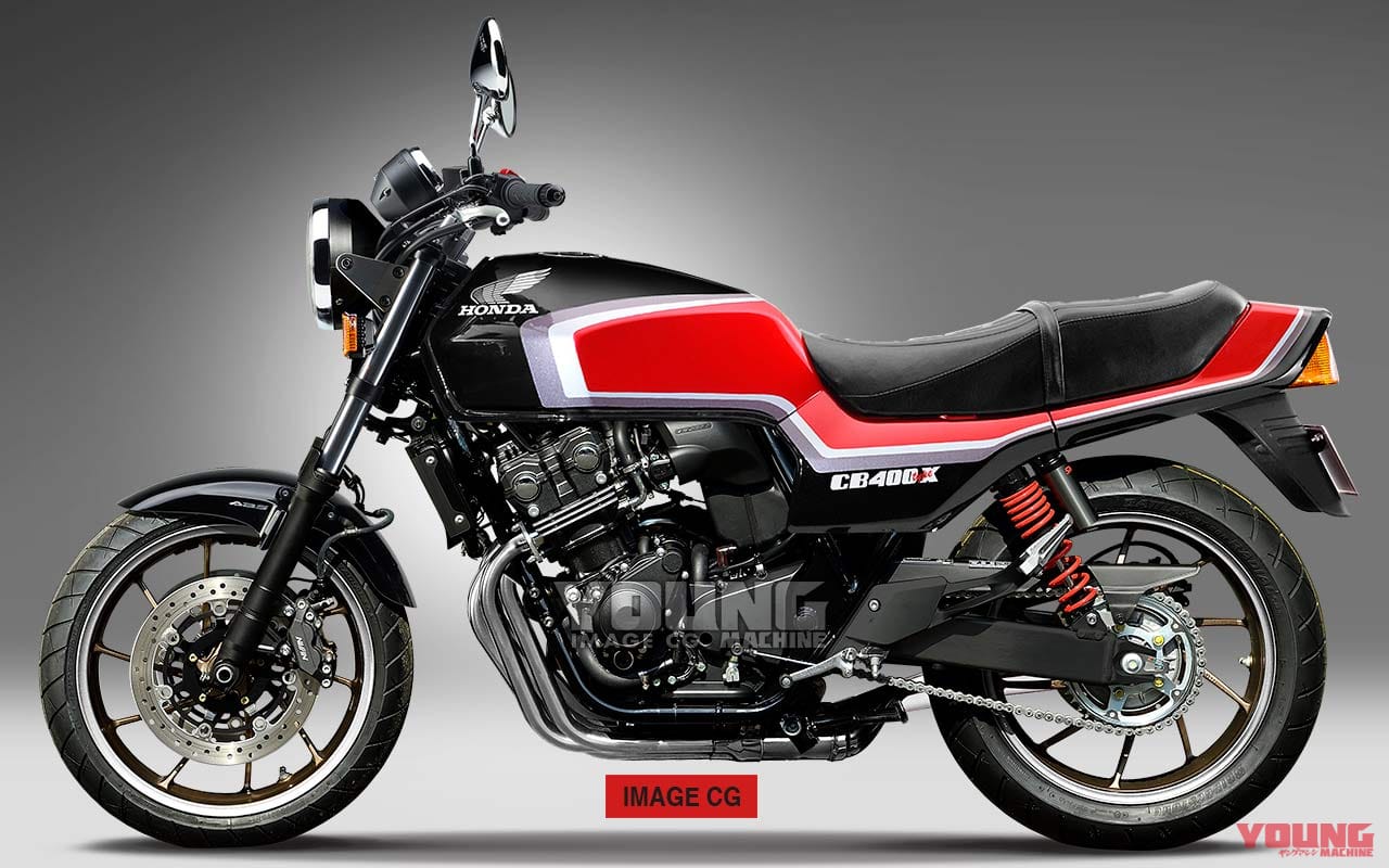 ドレミコレクション CB400 TYPE-X|イメージCG|【東京MCショーでお披露目】CB400SF用ボルトオン外装キットでCBXが蘇る!〈ドレミコレクション#1〉