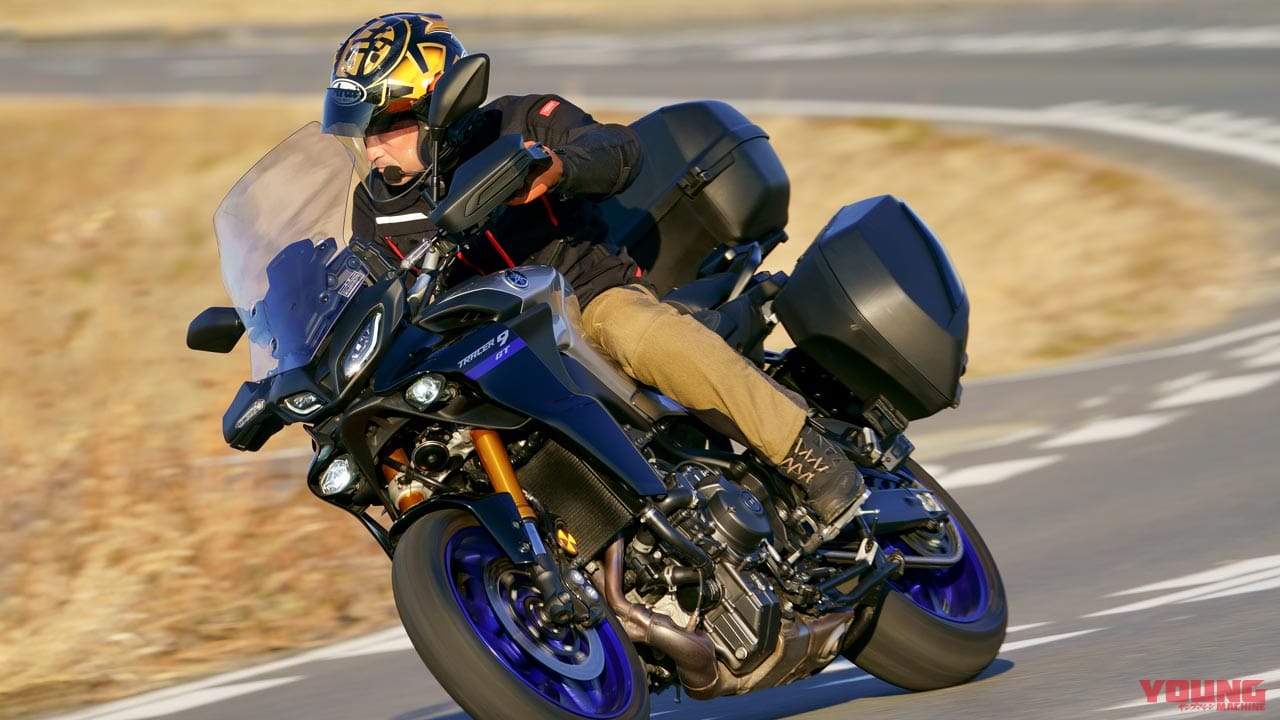 全方位へ正常進化! ヤマハ トレーサー9 GT試乗インプレッション【電子制御サスペンションも優秀】