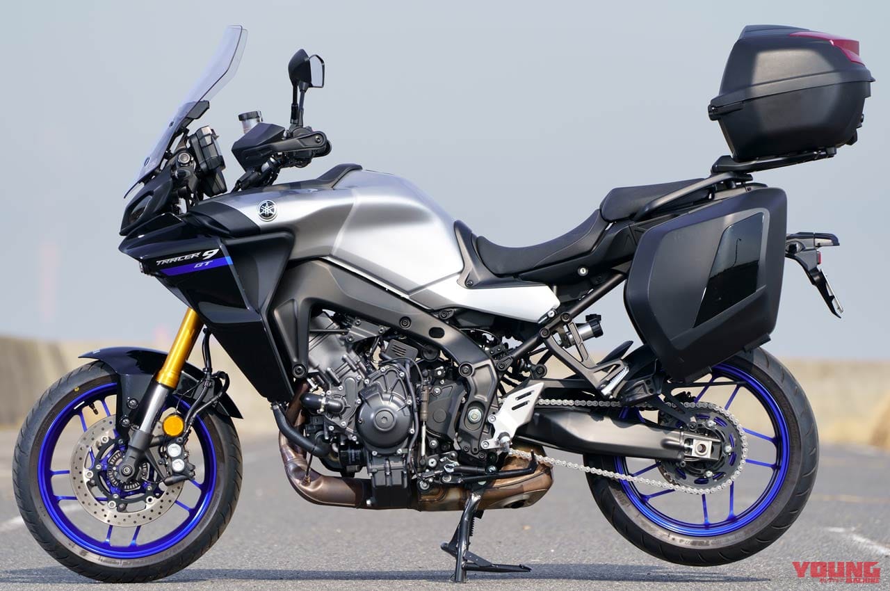 YAMAHA TRACER9 GT|全方位へ正常進化! ヤマハ トレーサー9 GT試乗インプレッション【電子制御サスペンションも優秀】