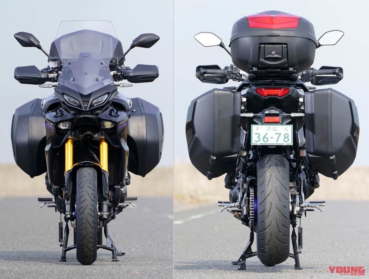 YAMAHA TRACER9 GT|全方位へ正常進化! ヤマハ トレーサー9 GT試乗インプレッション【電子制御サスペンションも優秀】