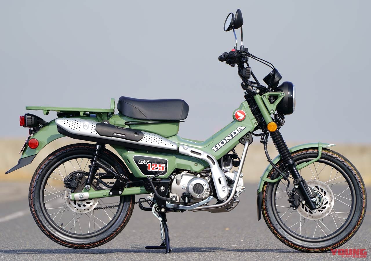 ホンダCT125ハンターカブ|新色グリーンに改めて試乗! ホンダCT125ハンターカブインプレッション