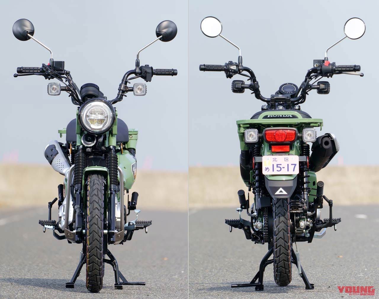 ホンダCT125ハンターカブ|新色グリーンに改めて試乗! ホンダCT125ハンターカブインプレッション