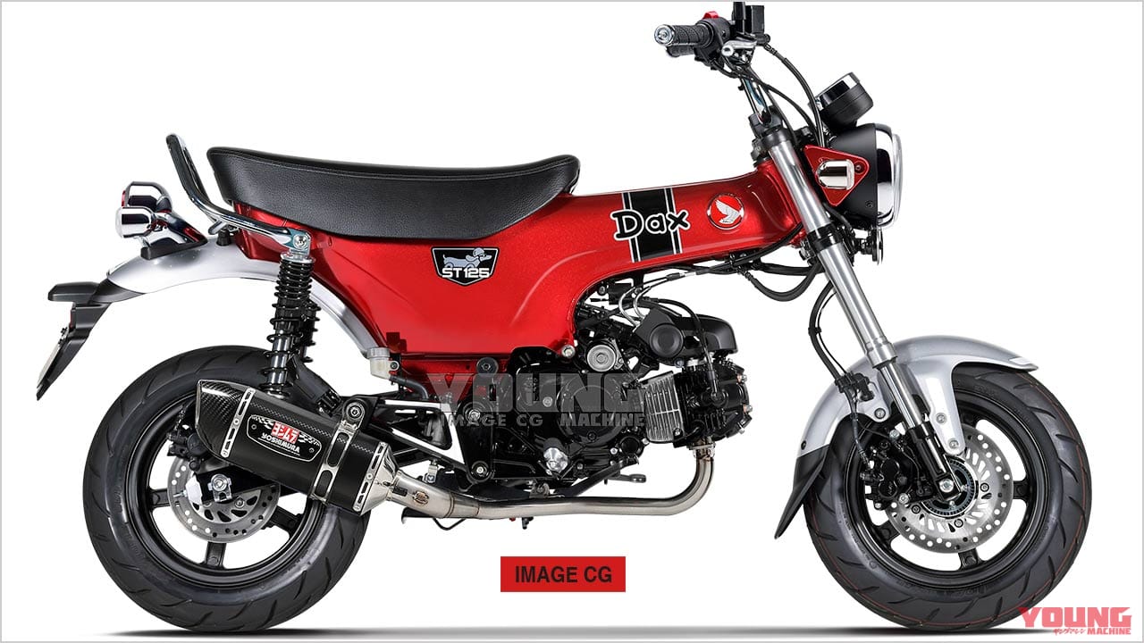 ホンダ ST125ダックス 純正マフラーASSY 美品