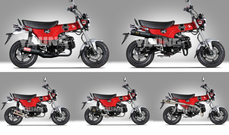 ダックス125|ヨシムラ|カスタム|勝手に総選挙|新型ダックス125用マフラーが5種も登場!? 【3/26(土)13:30〜】東京モーターサイクルショー・ヨシムラブースのトークショーに注目!