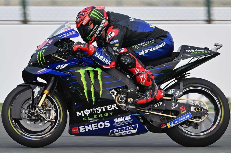 ヤマハ MotoGPマシン YZR-M1 ホールショットデバイス ライドハイトデバイス|スタート時はまるでドラッグマシン!? MotoGPマシンはシーンによって車高が変わる!