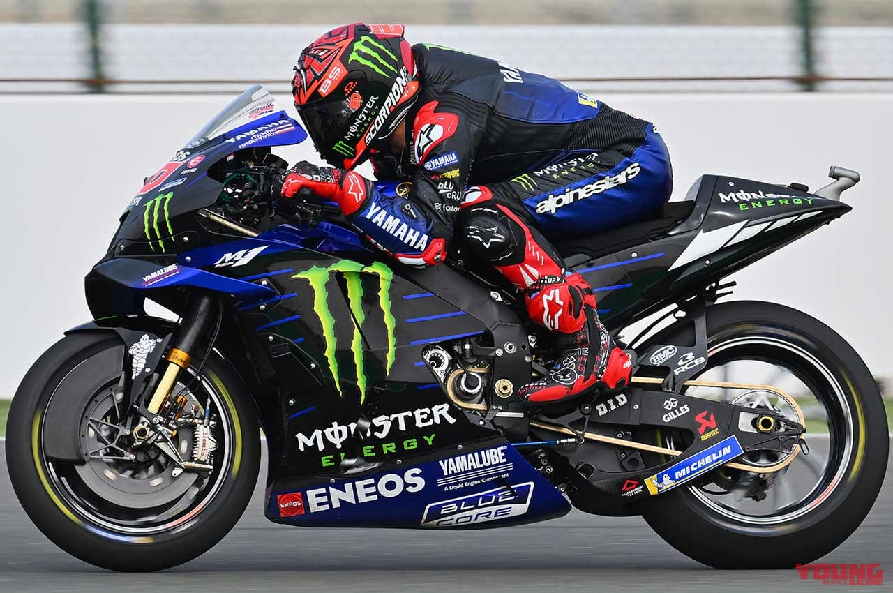 |スタート時はまるでドラッグマシン!? MotoGPマシンはシーンによって車高が変わる!