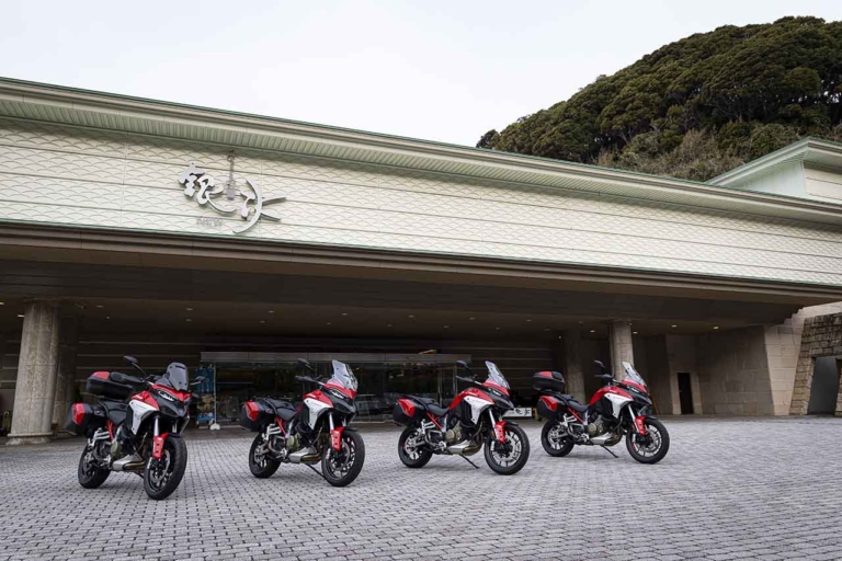 ニュー銀水|ムルティストラーダで探す「美しい日本の春」! ヤンマシチームの”冒険旅”レポート【前編:東京〜西伊豆】