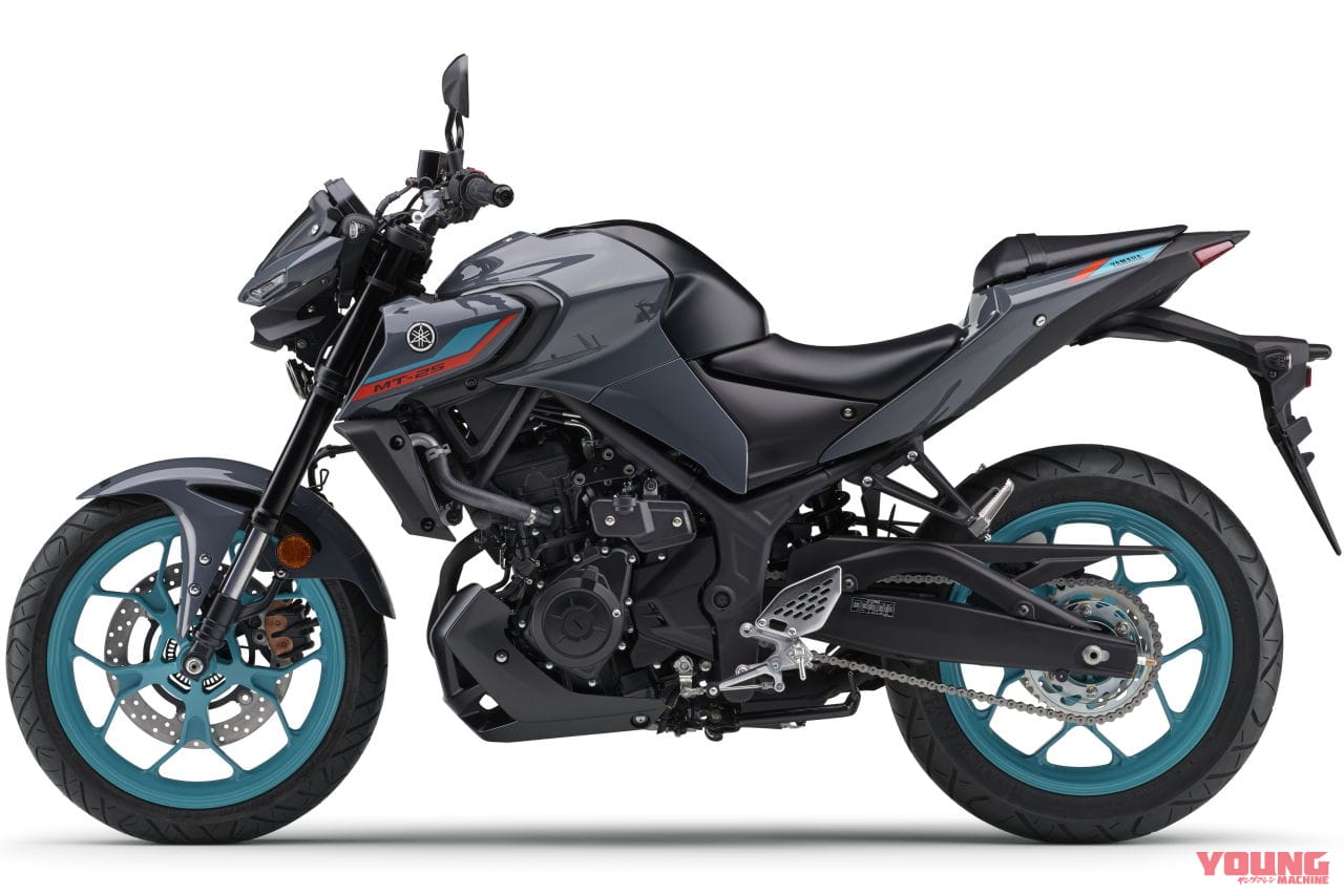 |クイックシフターOP設定&排ガス規制適合! ヤマハ「MT-25」2022年モデル登場