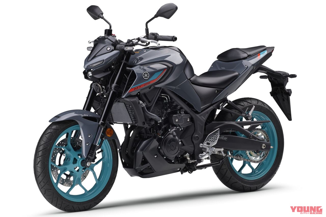|クイックシフターOP設定&排ガス規制適合! ヤマハ「MT-25」2022年モデル登場