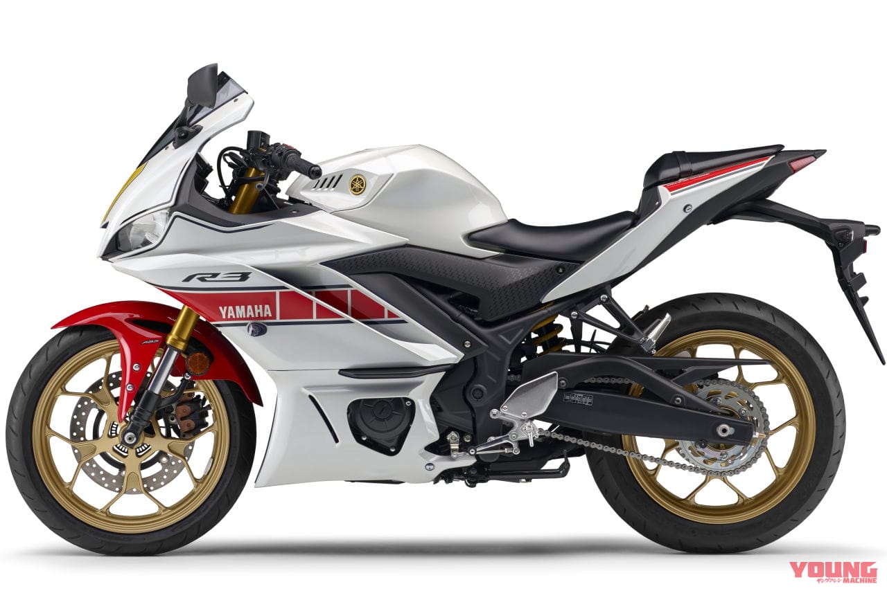 |最後の2スト並列4気筒レーサー「OW-48」をオマージュ! ヤマハ限定車「YZF-R3 グランプリ参戦60周年カラー」登場