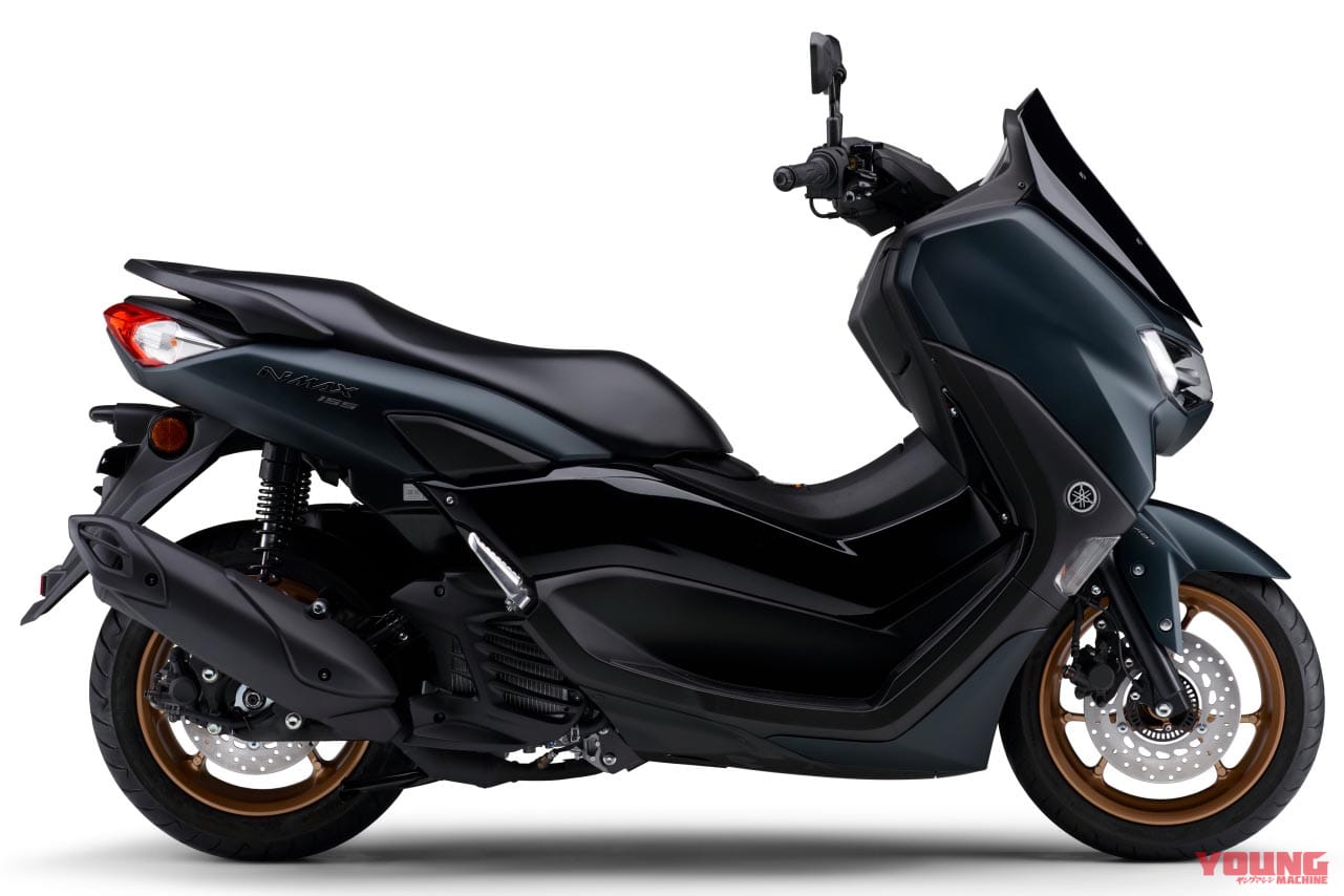 |ヤマハ新型「NMAX155 ABS」がフルモデルチェンジで登場! アプリ連動、トラコン装備の新エンジンも