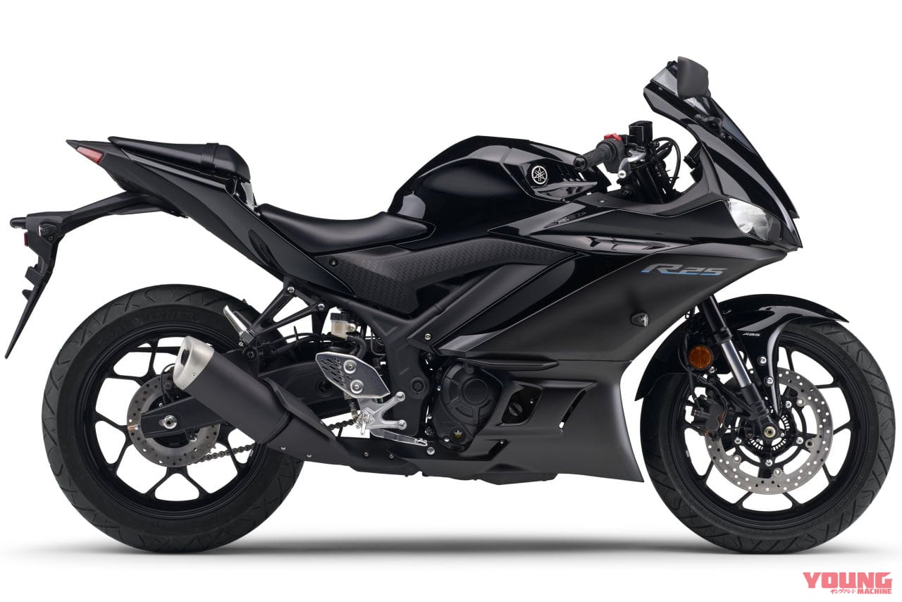 |60周年限定車だけじゃない! ヤマハ「YZF-R25」2022年モデルはクイックシフターをOP設定、ニューカラーも充実