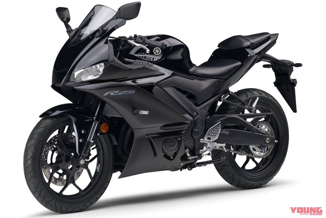 |60周年限定車だけじゃない! ヤマハ「YZF-R25」2022年モデルはクイックシフターをOP設定、ニューカラーも充実
