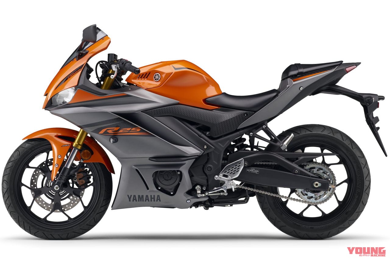 |60周年限定車だけじゃない! ヤマハ「YZF-R25」2022年モデルはクイックシフターをOP設定、ニューカラーも充実