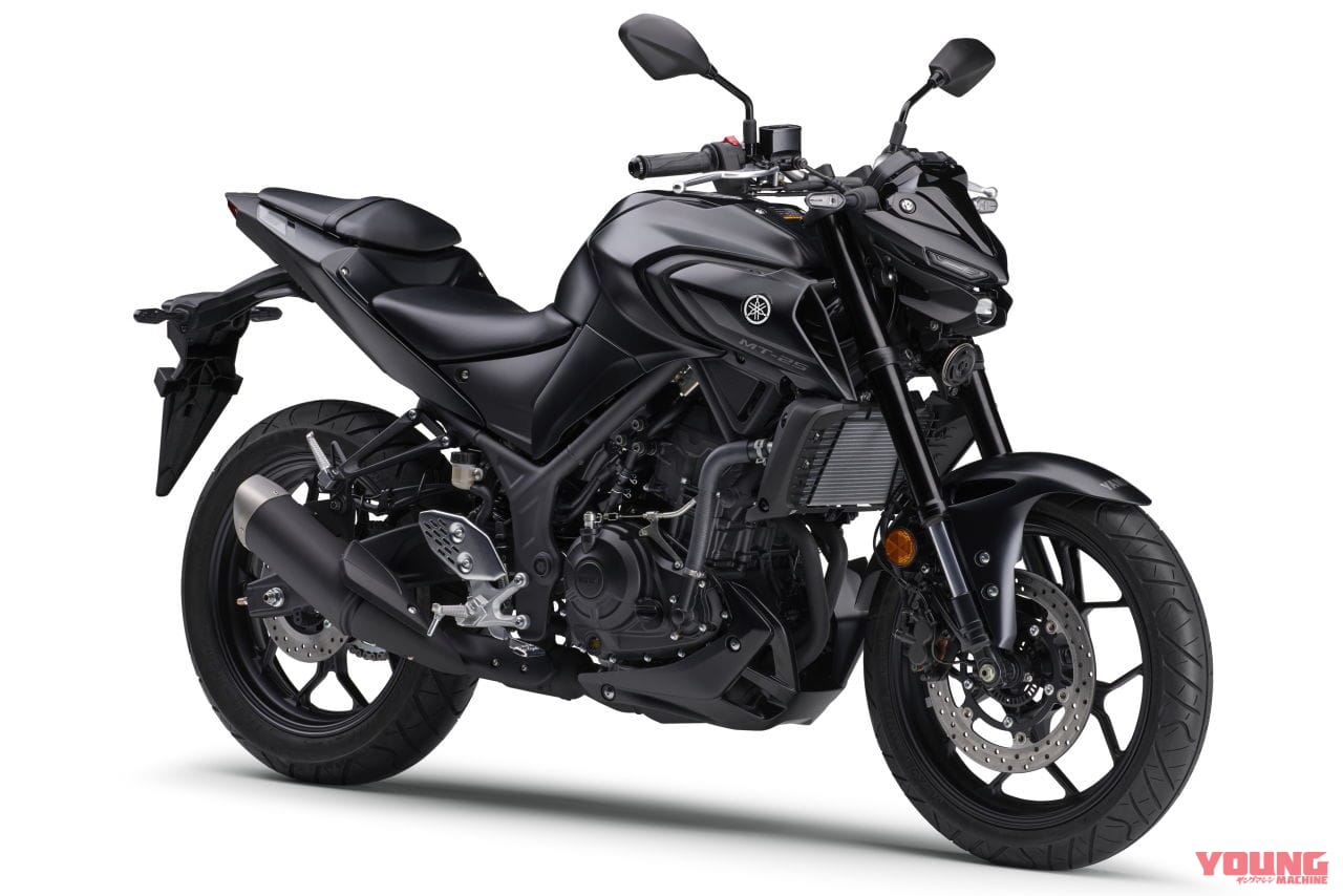 |クイックシフターOP設定&排ガス規制適合! ヤマハ「MT-25」2022年モデル登場