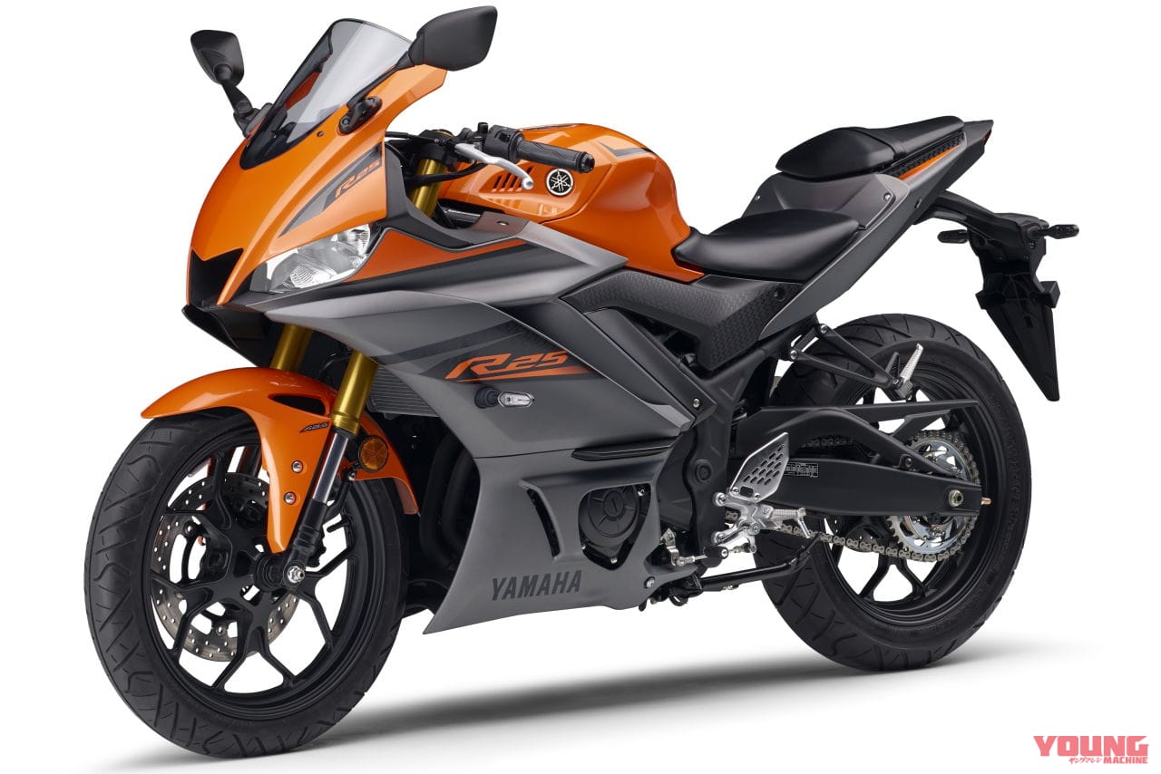 |60周年限定車だけじゃない! ヤマハ「YZF-R25」2022年モデルはクイックシフターをOP設定、ニューカラーも充実