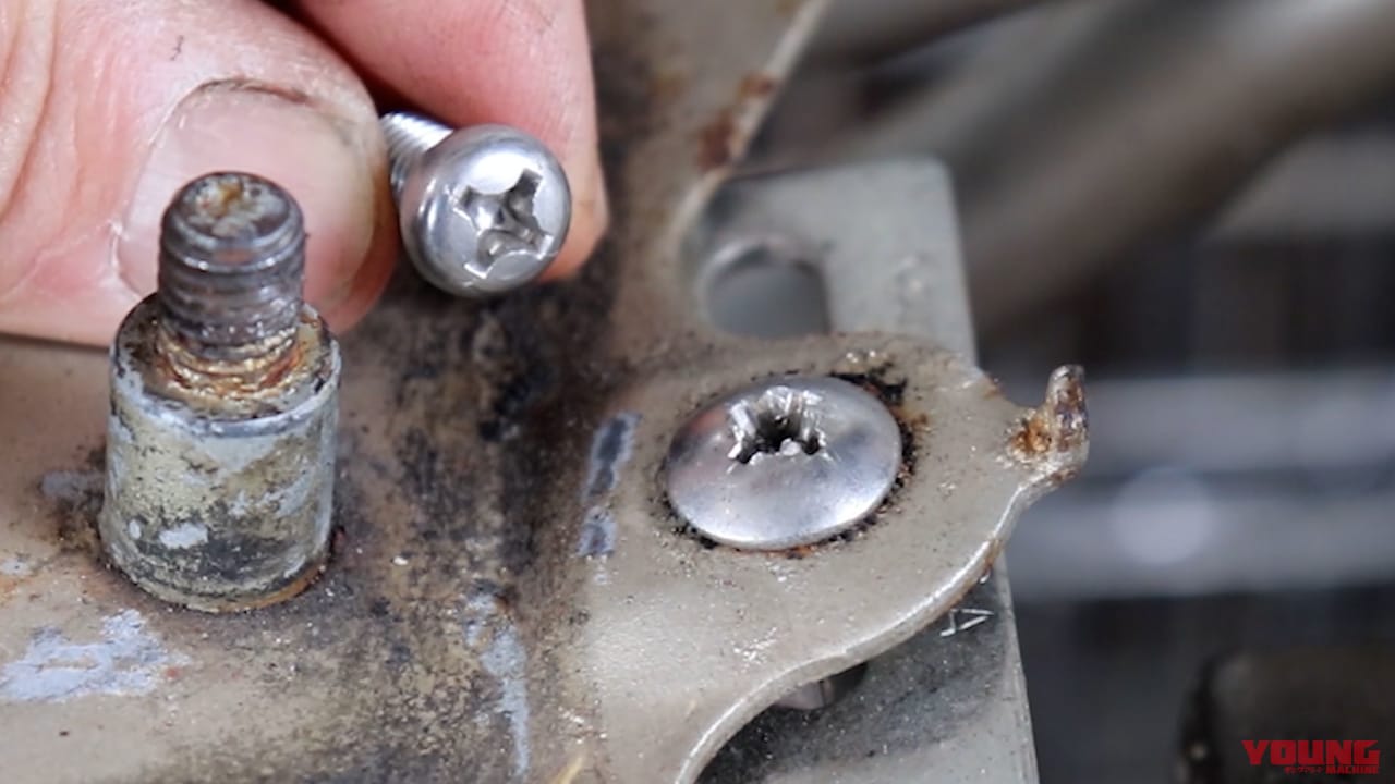 ナメてしまったネジの応急処置|固くてナメてしまったネジを緩めるカンタン応急処置テクニック