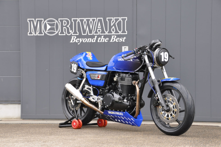 モリワキ|GB350|鉄馬|モリワキGB350レーサー、ついに完成! 前輪17インチのカフェスタイルが新鮮だ