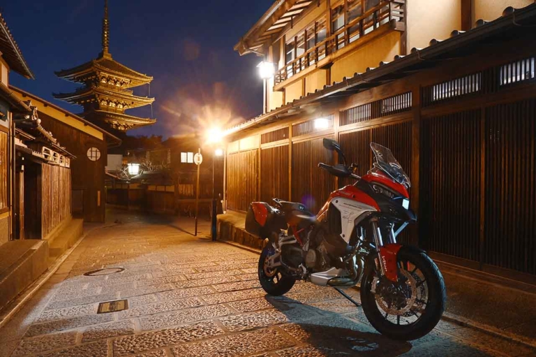 ムルティストラーダ ディスカバージャパントリップ 八坂の塔|ムルティストラーダで探す「美しい日本の春」! ヤンマシチームの”冒険旅”レポート【後編:京都】