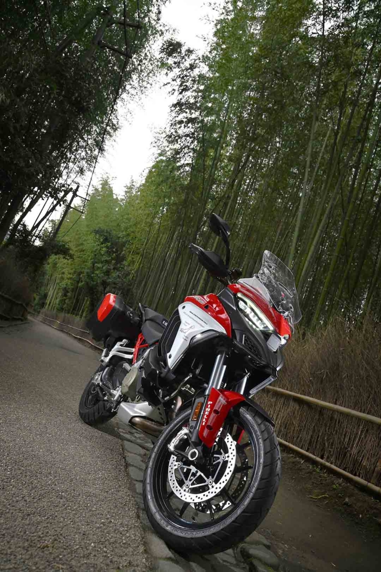 ムルティストラーダ ディスカバージャパントリップ 竹林の小径|ムルティストラーダで探す「美しい日本の春」! ヤンマシチームの”冒険旅”レポート【後編:京都】