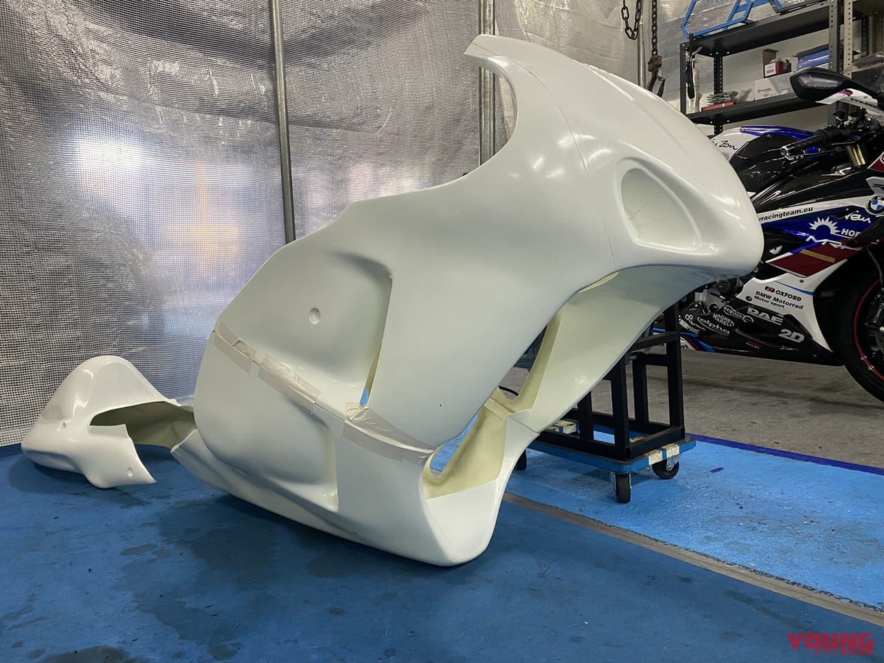 |その名も”鐵隼(テツブサ)”! チーム加賀山が鉄フレームのハヤブサで5月15日のテイストオブツクバに参戦!