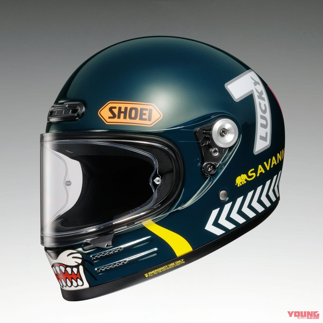 SHOEI グラムスター チーターカスタムサイクルズ|初回受注限定モデル! SHOEI「グラムスター チーターカスタムサイクルズ」登場